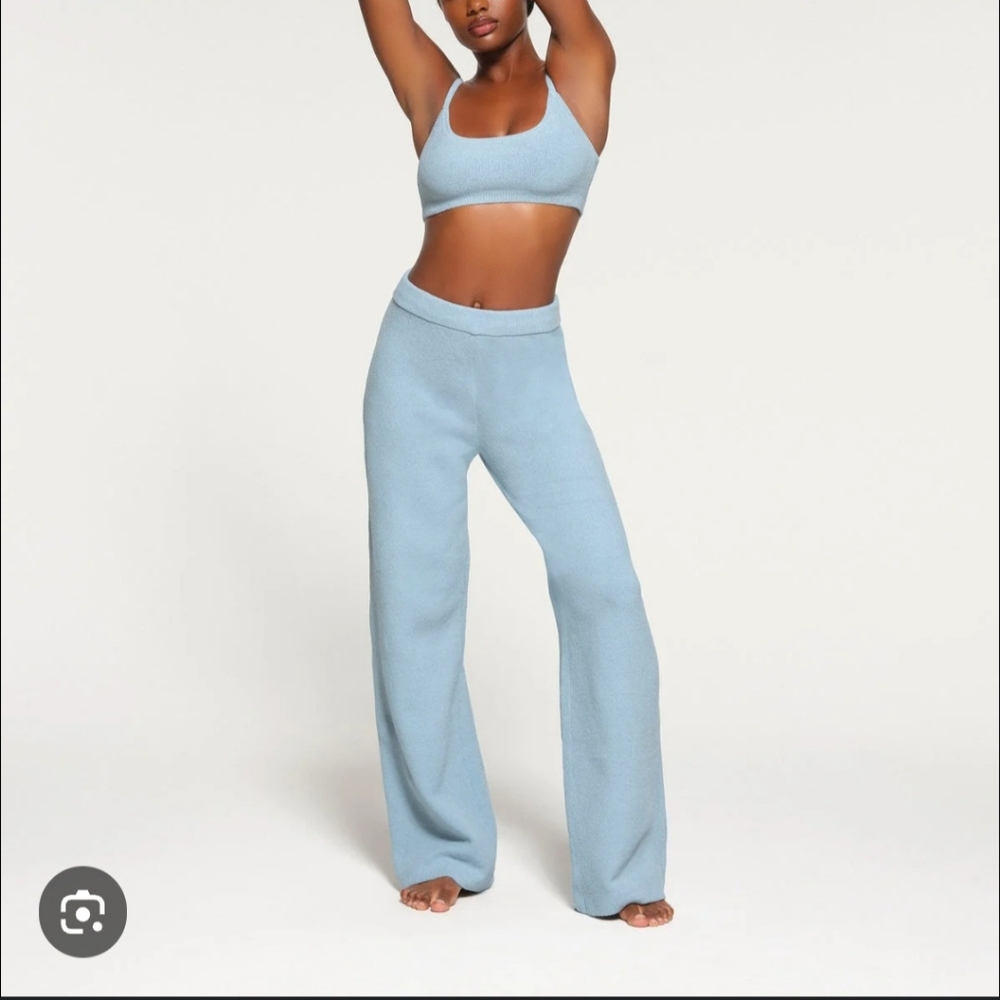 Skims Cozy Light Pant Color Denim